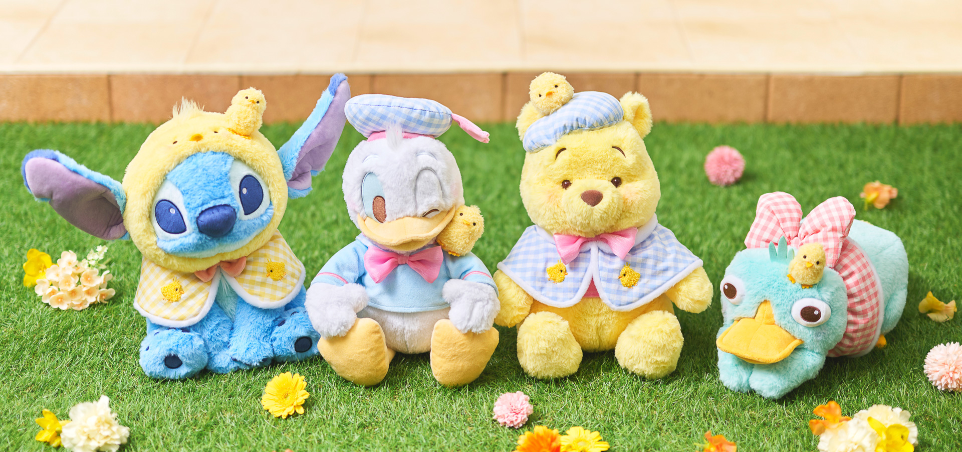 ディズニーストア、ひよこがちょこん＆ギンガムチェックな新作ぬい