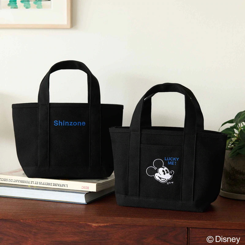 ミッキー×シンゾーンの刺繍トートバッグが登場