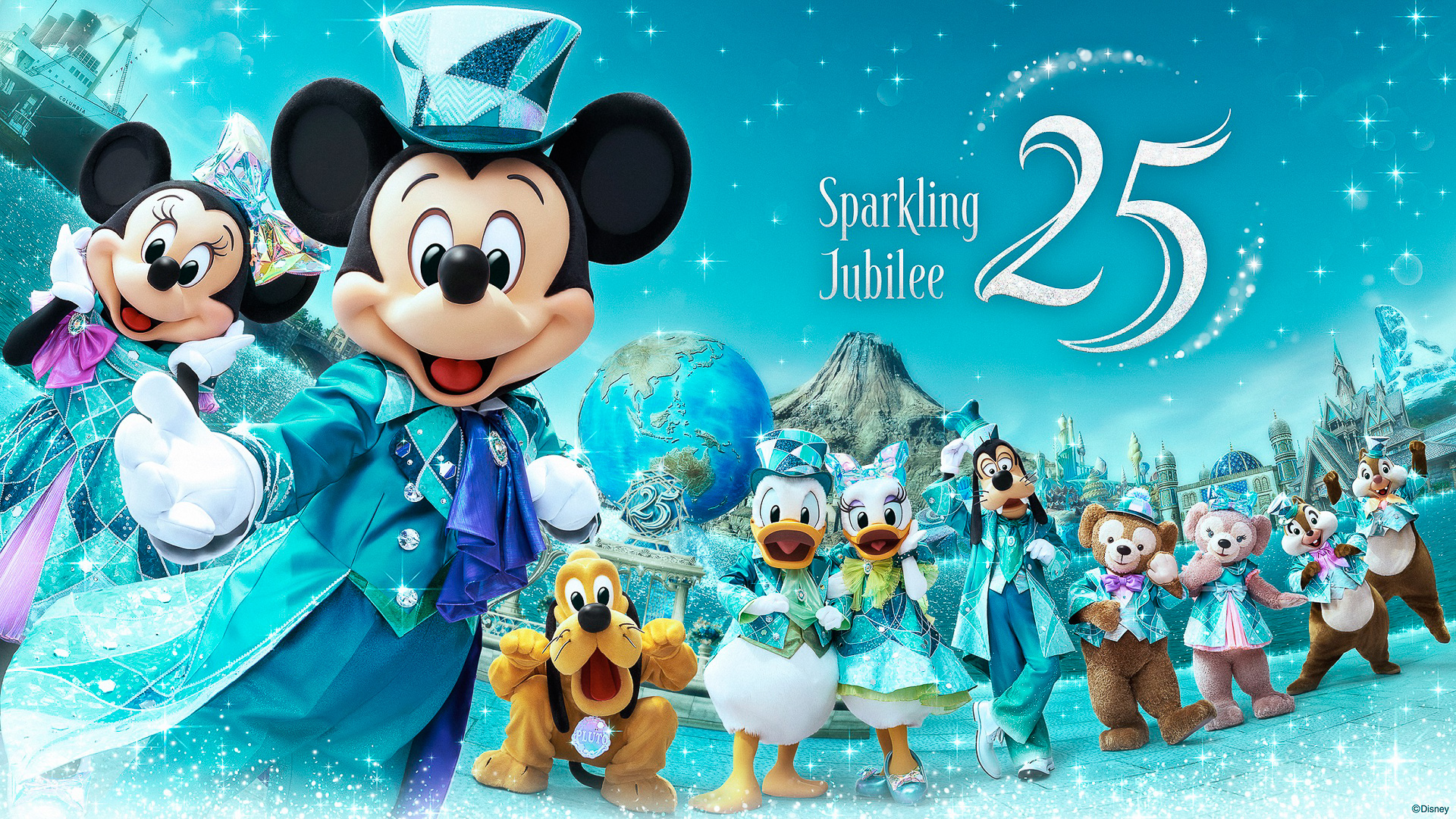 東京ディズニーシー25周年「スパークリング・ジュビリー」プレビュー