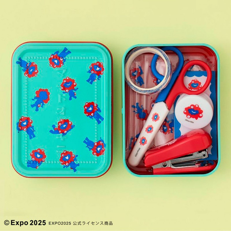 万博グッズセット　ミャクミャクバスミニカー&ミニのぼり3本セット 万博グッズセット ミャクミャクバスミニカー&ミニのぼり3本セット