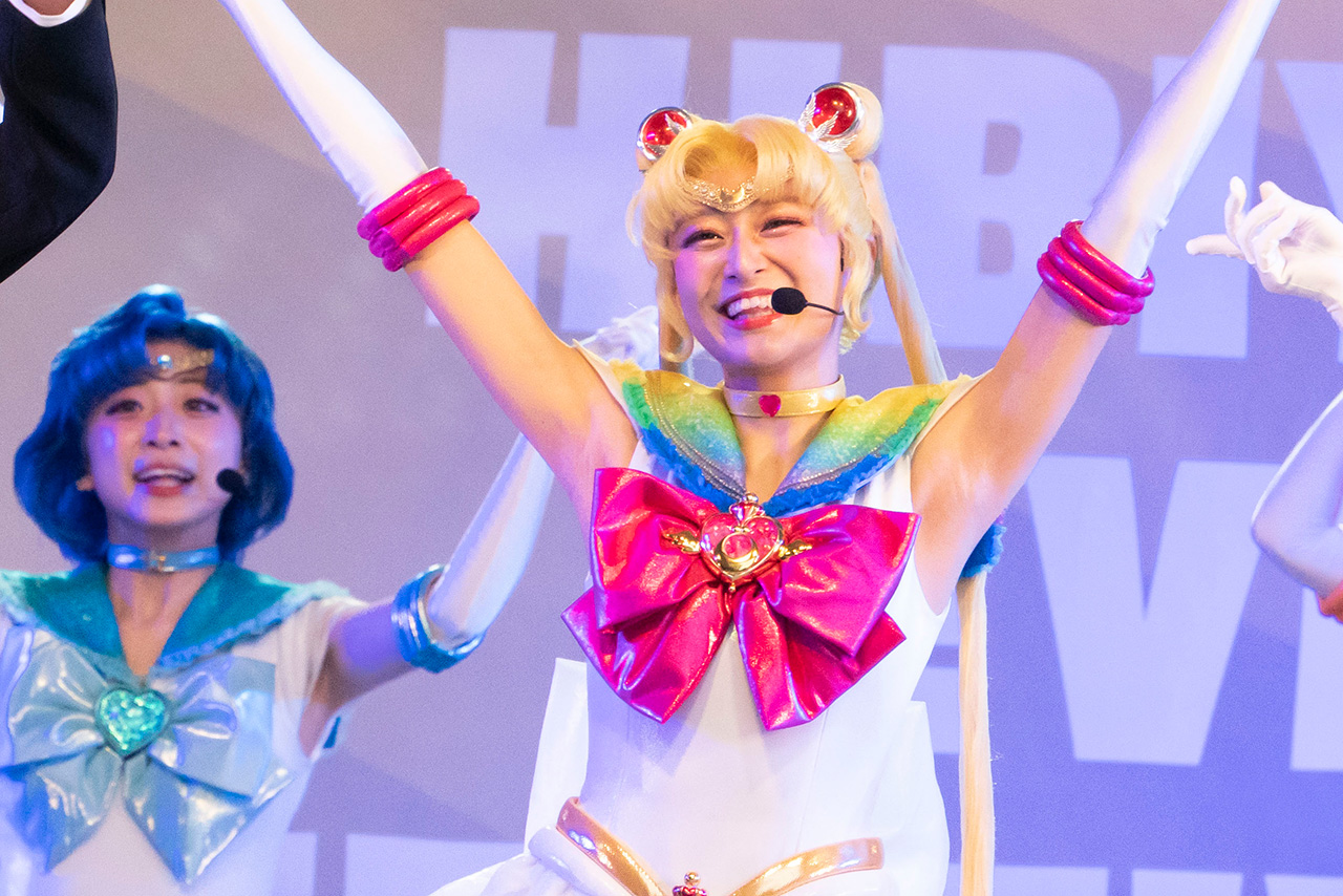 品川新シアターの「セーラームーン」が名曲ライブを出張披露。ウラヌス