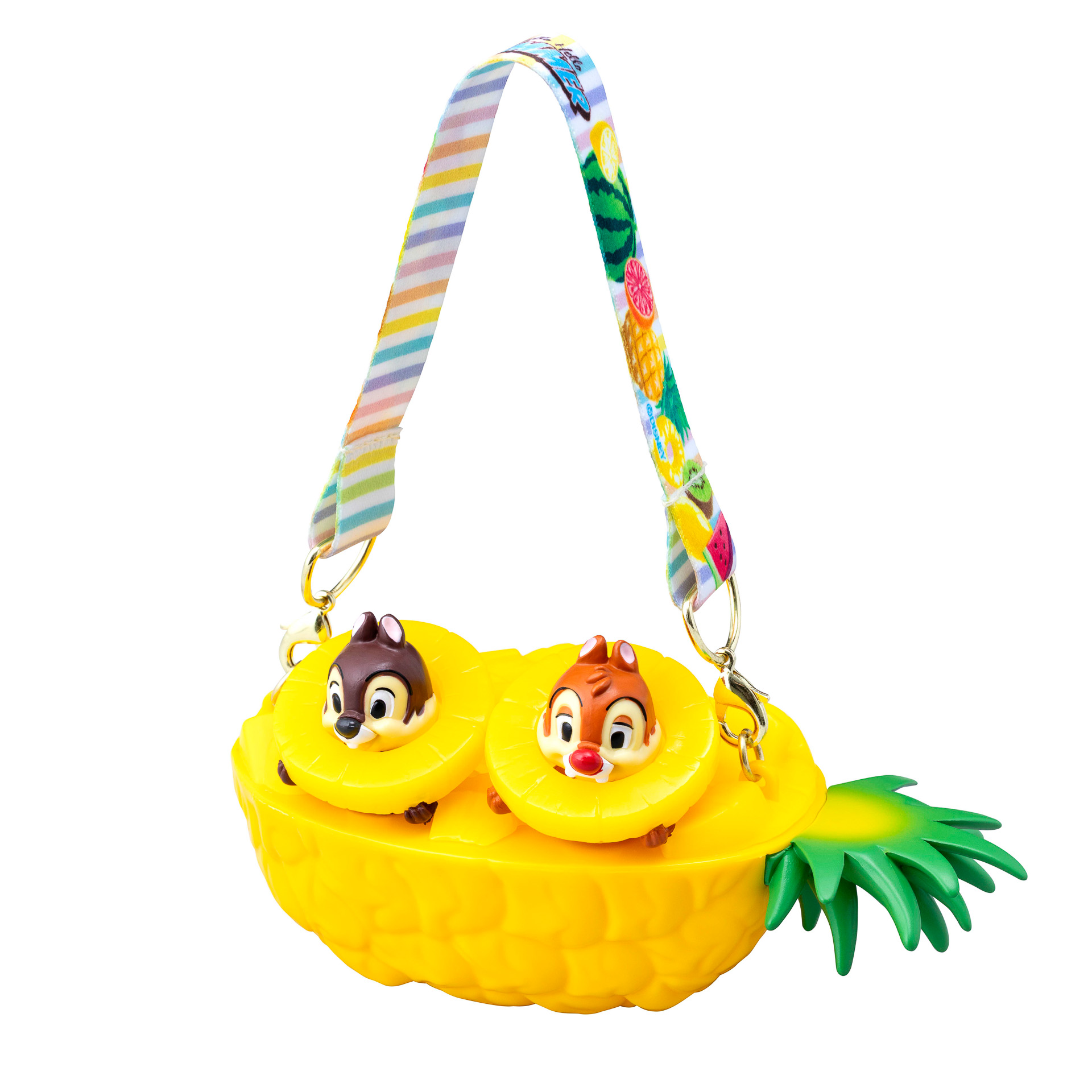パイナップルの器に入ったチップとデール！ 東京ディズニーランド