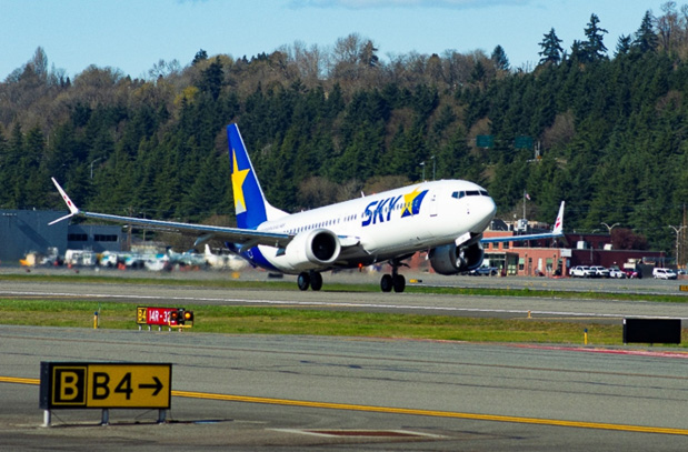 スカイマークの新型機737-8は羽田～福岡線に投入。初便は5月28日