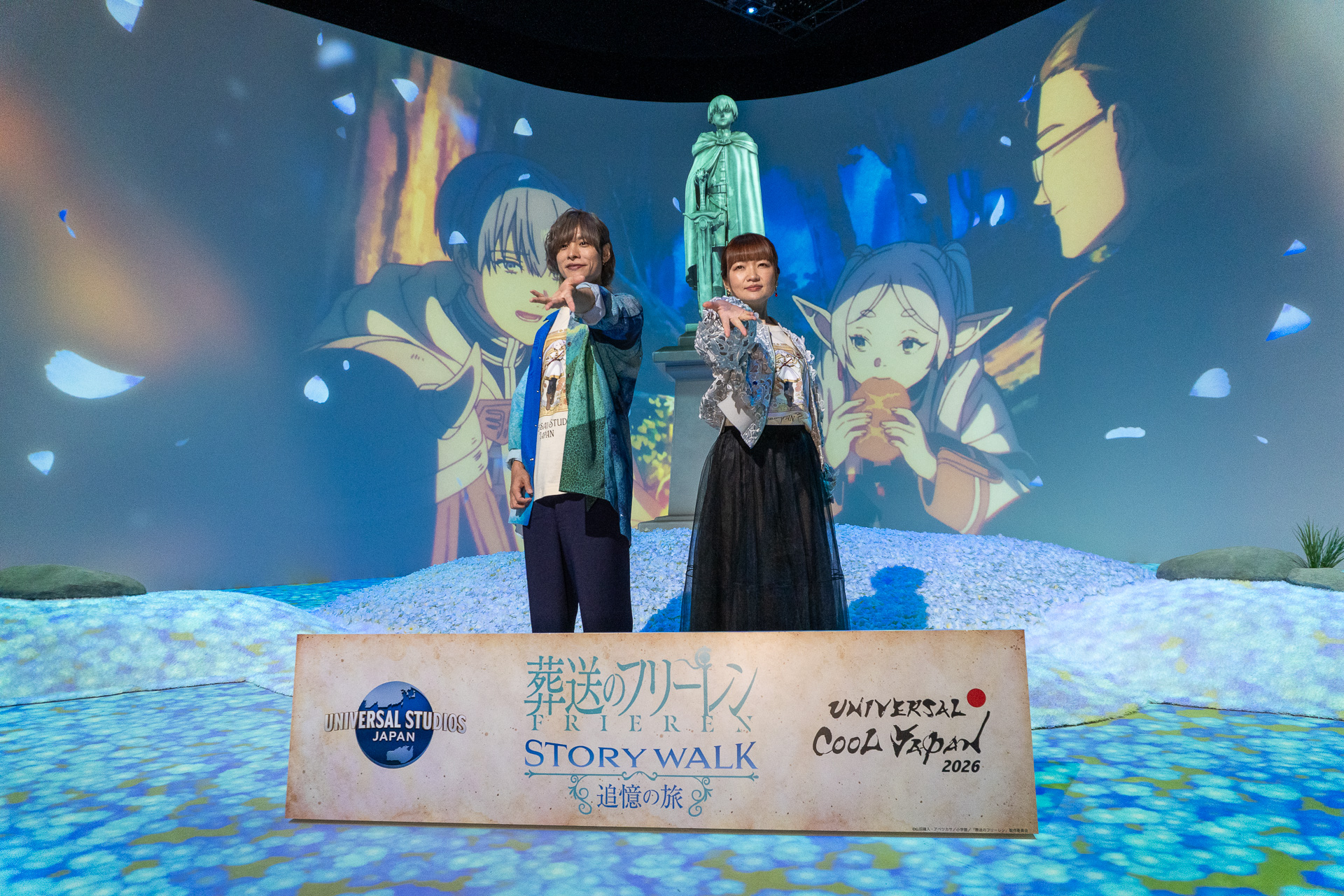 USJ、「葬送のフリーレン」初コラボの見どころを声優陣が語る。泣く