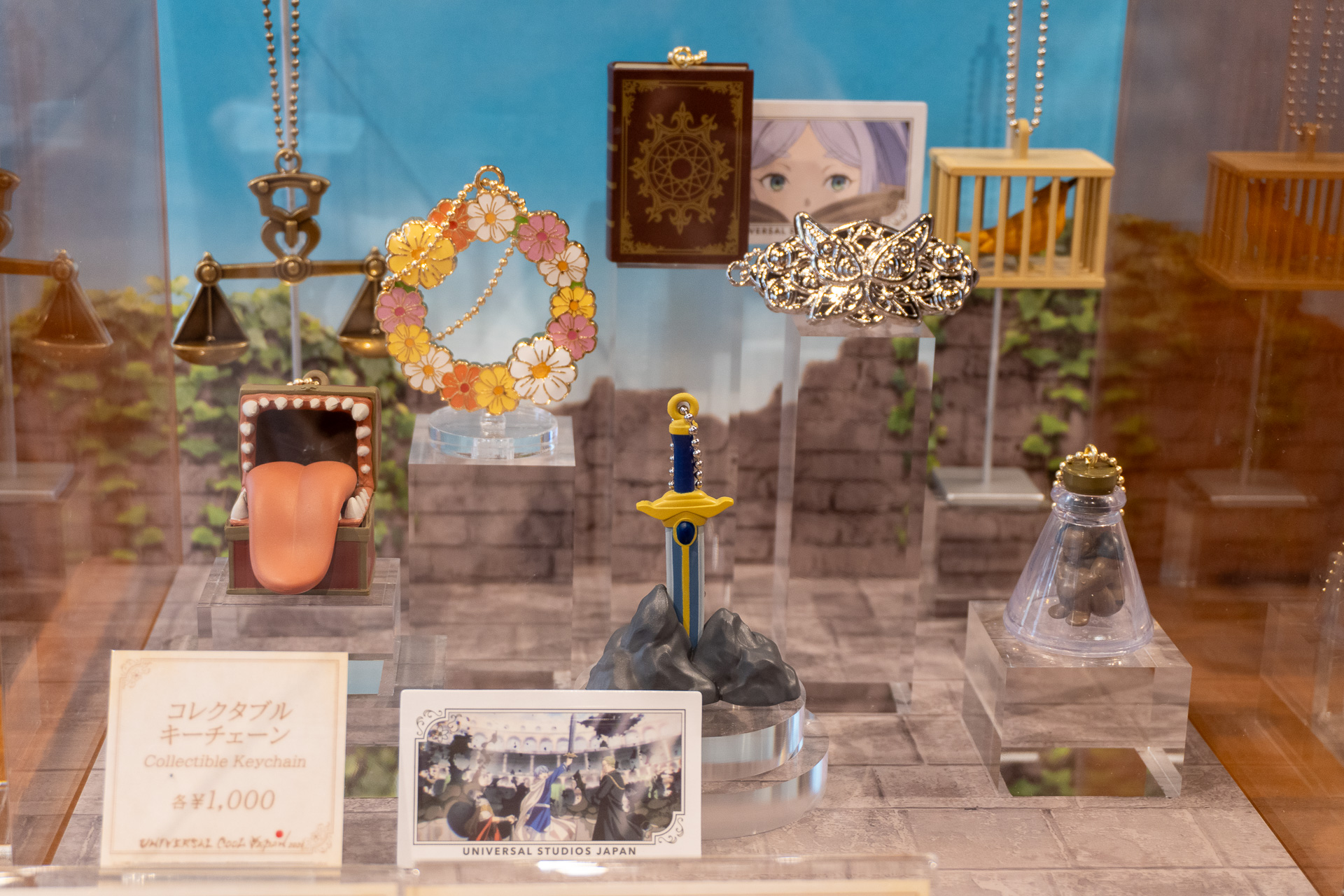 USJ×葬送のフリーレン、限定グッズを見てきた！ 花畑を出す魔法の