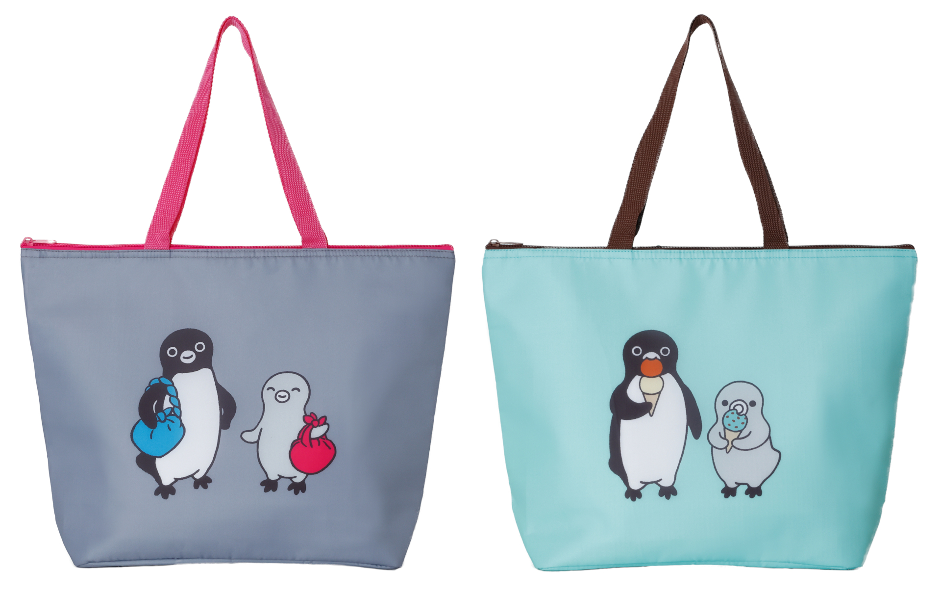 【美品】ペンギンバッグ 1点もの Suicaのペンギン」大容量の保冷トートバッグ。オレンジページ増刊付録
