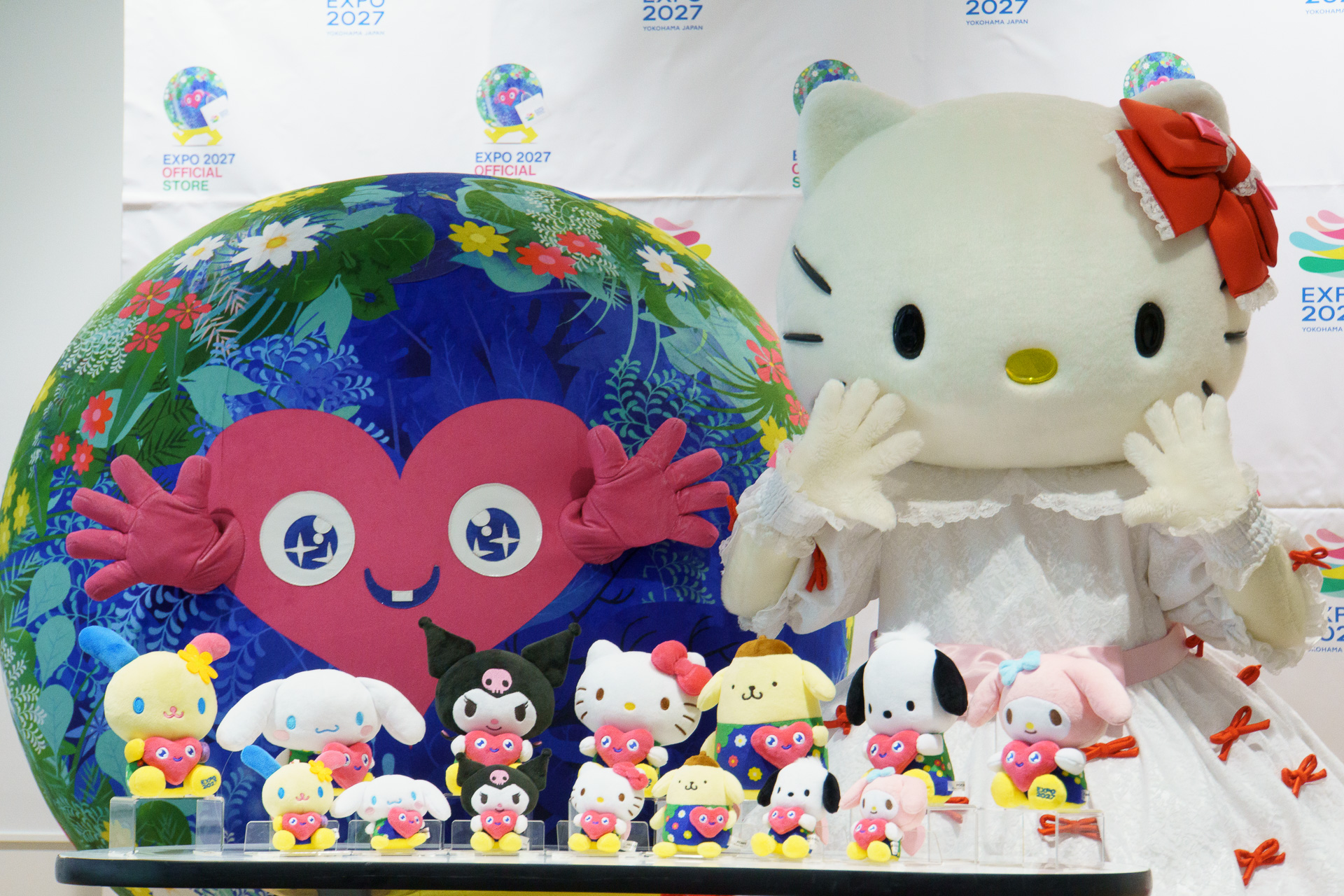トゥンクトゥンク×サンリオぬいぐるみ初登場！ ハローキティらが