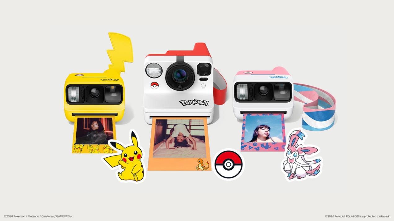 ポラロイド×ポケモン、初コラボで特別エディション発売。カメラ本体や