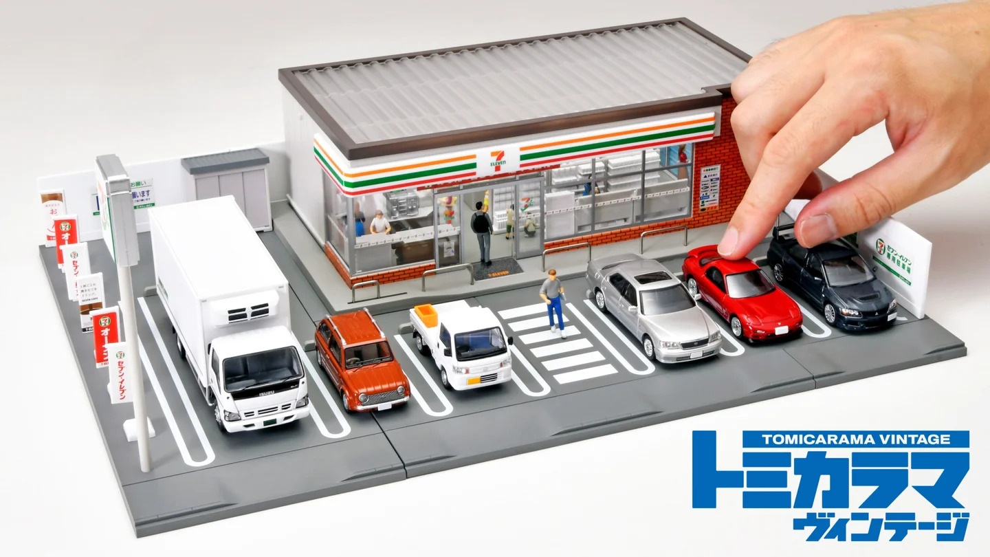 セブン-イレブンを看板・店内・駐車場・ホットスナックまで1/64
