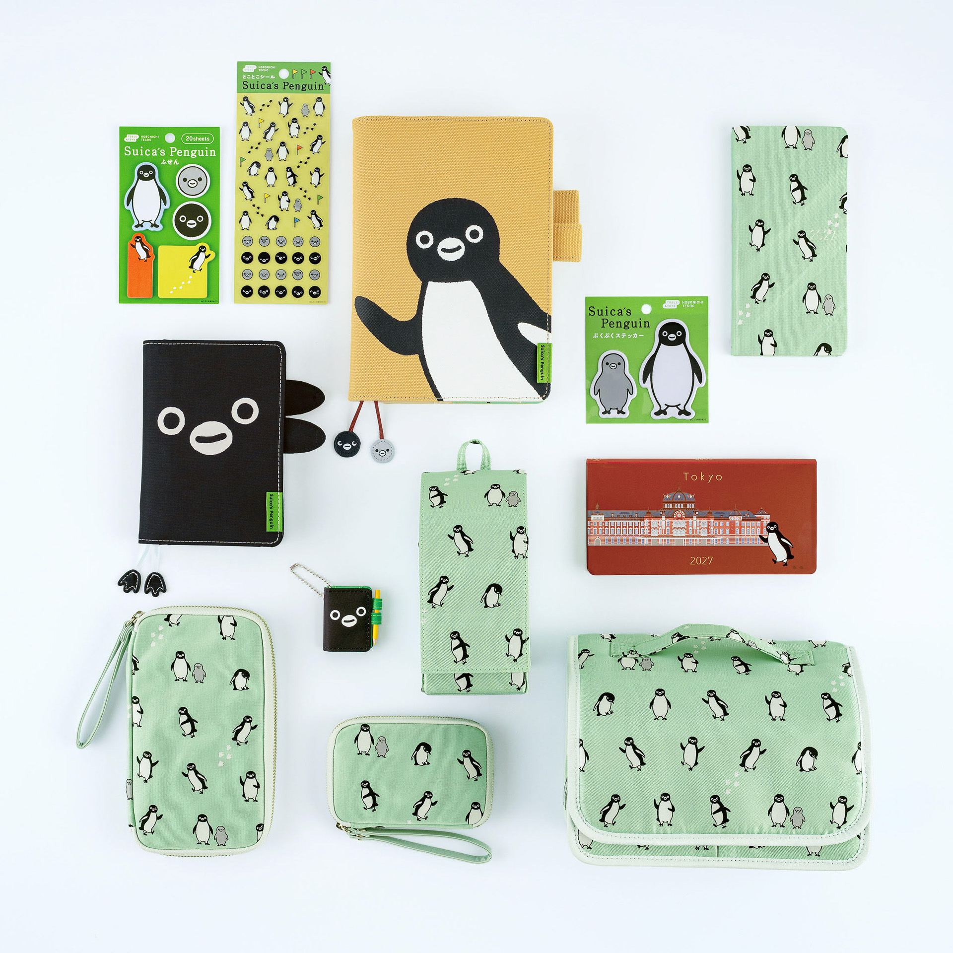 ☆ほぼ日スペシャルラッキーモンキーズキー ほぼ日×Suicaのペンギン、手帖や文具14アイテムの予約販売決定